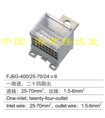 FJ6G-400/25-70/24×6 一路进,二十四路出