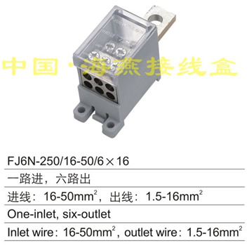 FJ6N-250/16-50/6×16 一路进,六路出