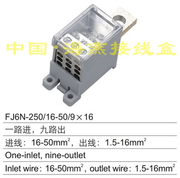 FJ6N-250/16-50/9×16 一路进,九路出
