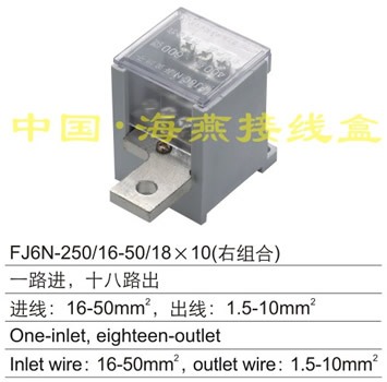 FJ6N-250/16-50/18×10(右组合) 一路进,十八路出