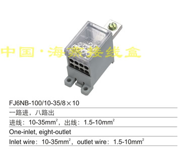 FJ6NB-100/10-35/8×10 一路进,八路出